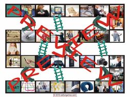 Travel Modes and Things Chutes and Ladders Board Game
