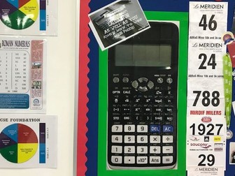 Classroom Display of Casio fx-991EX