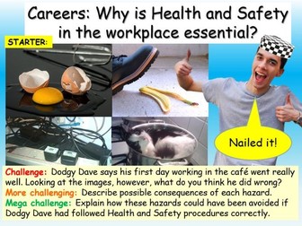 Careers : Health + Safety