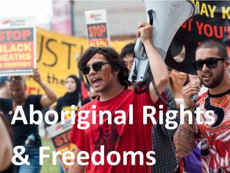 Aboriginal Rights and Freedoms