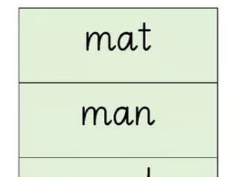 Phonics Phase 1 flashcards