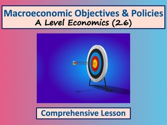 Macroeconomic Objectives and Policies (Topic 2.6) - A level Economics