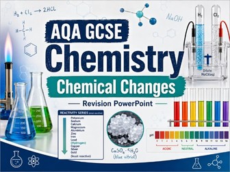 AQA GCSE Chemistry Chemical Changes
