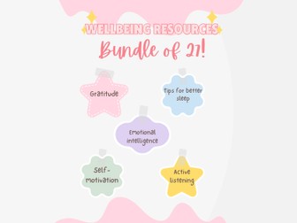 Wellbeing resource bundle (secondary school)