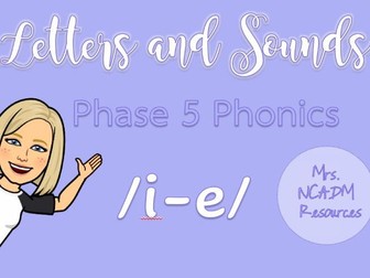 Phase 5a Phonics /i-e/ resource pack (Letters & Sounds)
