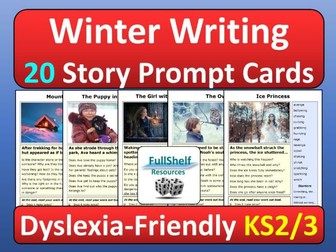 Winter Story Prompts Creative Writing