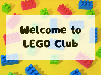 LEGO club ideas 10 weeks