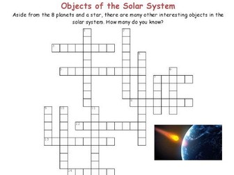 Objects of the Solar System Crossword