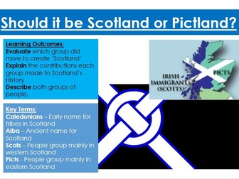 History of Scotland - Should it be Scotland or Pictland