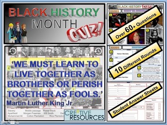 Black History Month BLM