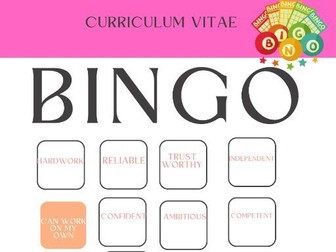 CV Bingo