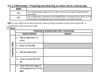 Combined Science Required Practical Disciplinary Workbook