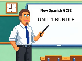 Unit 1: Identity and relationships with others BUNDLE (AQA New Spanish GCSE)