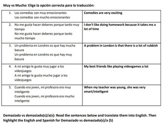 IGCSE/GCSE Adverbs vs adjectives drilling worksheet