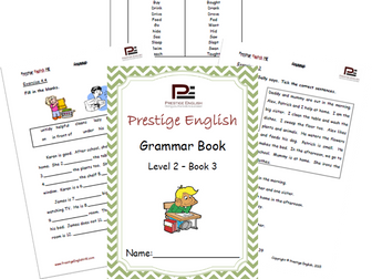 English Grammar Book – Level 2 – Book 3
