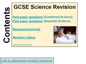 GCSE revision including required practicals