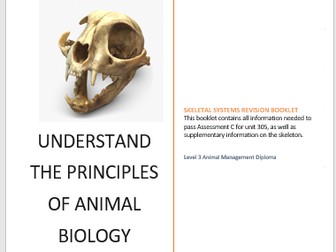 The Skeleton revision Booklet