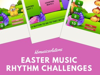 Music Easter Rhythm Challenges - Interactive Games