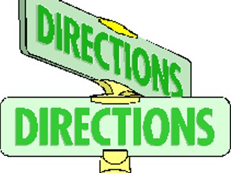 French - directions - add me to your lesson plan to save time