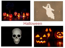 30 Halloween Photos + Halloween Themed Worksheets + 31 Ideas For How To Use In The Classroom