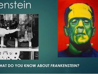 Frankenstein Philip Pullman Stage Adaptation Scheme of Work for KS3