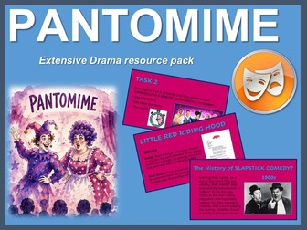 Pantomime: Extensive Drama resource pack