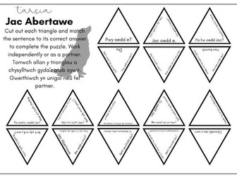 Jac Abertawe Tarsia (Welsh)