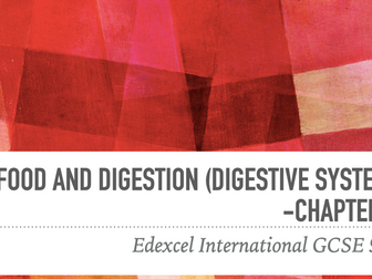IGCSE International 9-1 Chapter 4 Digestive system
