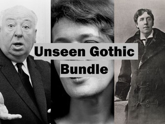 Unseen Gothic Bundle (OCR A Level English Lit)