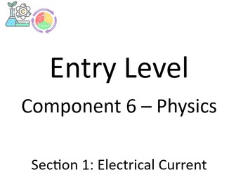 Entry Level_AQA_Science_Component 6_phys_electricity, magnetism and waves