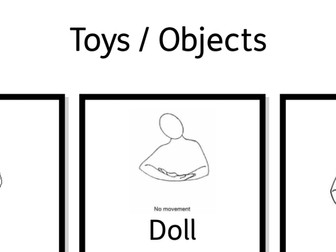 Toys and Objects Makaton Signs