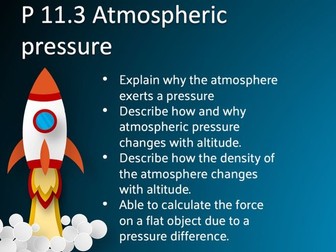 P11.3 Atmospheric pressure