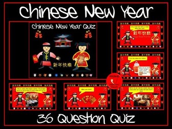 Chinese New Year 2024 Quiz