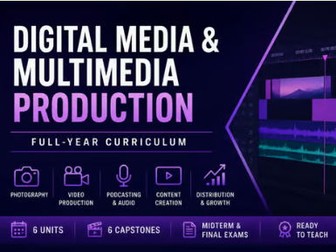Digital Media & Multimedia Curriculum