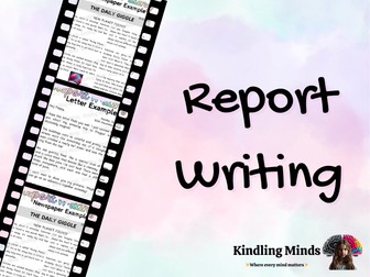 Report Writing Templates