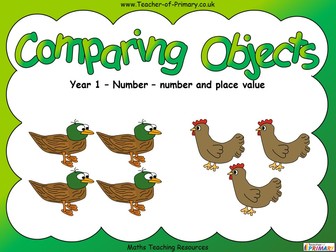 Comparing Objects - Year 1