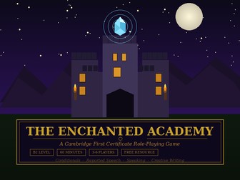 Fantasy RPG: First Certificate learners