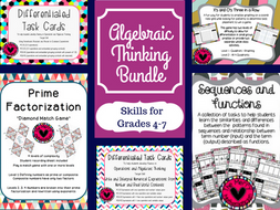 Algebraic Thinking Bundle