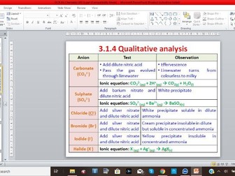 OCR A-level Year 1 Chemistry Revision Presentation