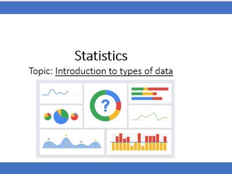 GCSE Statistics Types of Data