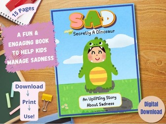 Children's Book about Feelings | Sadness Book for Kids | SEL Lesson