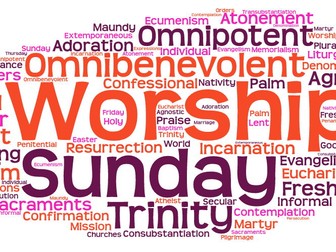 Eduqas GCSE RS Component 2 - Christianity - 'Practices' revision booklet