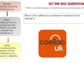 Year 8 Lesson- Coeliac Disease