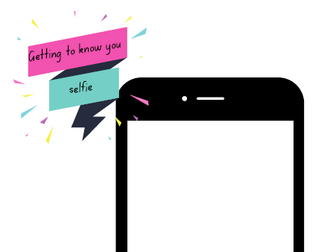 Getting to know you - selfie