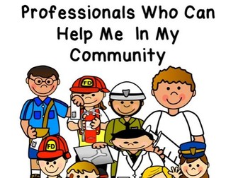 Professional people who can help us in our community