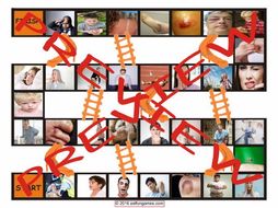 Modals of Advice Chutes and Ladders Board Game