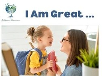 I Am Great...At Going To School