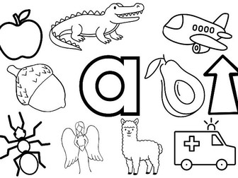 ABC colouring pages
