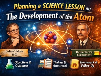 The Development of the Atom Lesson | Atomic Structure | History of Atomic Models | GCSE Science