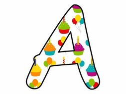 printable display bulletin letters numbers and more happy birthday